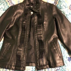 NewPort News 100% Leather Lining Jacket